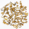 Customize CNC Machining Aluminum Brass Small Part Mini Copper Metal Part Fabrication Service CNC Wheel Machining Mechanical Part